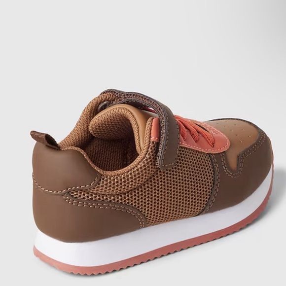 GAP Brown and Pink Kids Sneakers - Picture 4 of 5